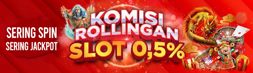 Bonus Harian Rollingan Slot 0,5%